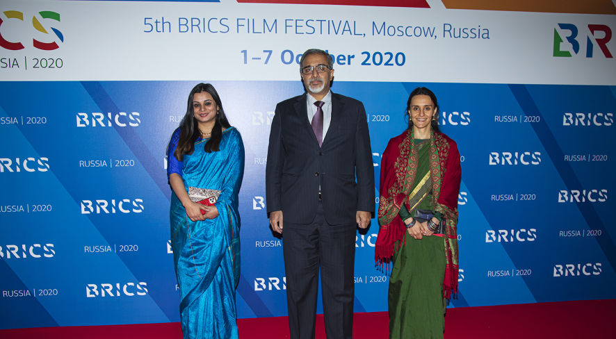Церемония открытия Пятого кинофестиваля стран БРИКС прошла в театре «Россия»